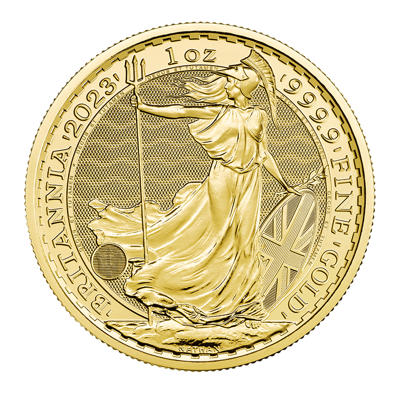 Image pour Pièce d’or Britannia de 1 oz (2023) à partir de Métaux précieux TD